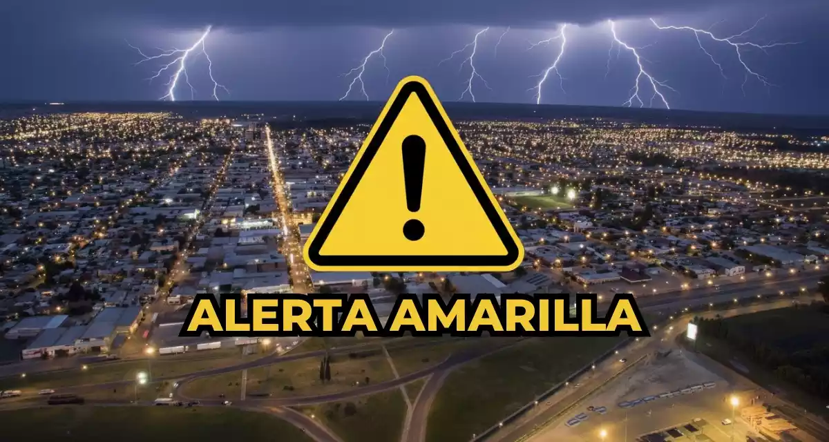 ALERTA AMARILLA GENERAL ROCA