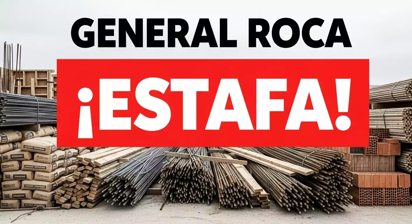 GENERAL ROCA ESTAFA MATERIALES CONSTRUCCION